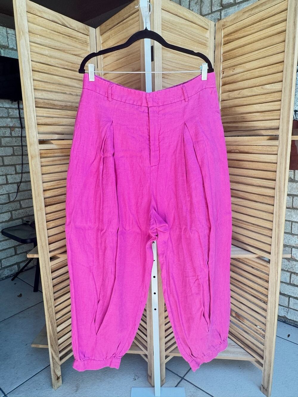 Farm Rio Pants Pink Size XL NWOT